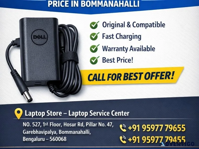 Dell 90w laptop adapter price in bommanahalli best offer