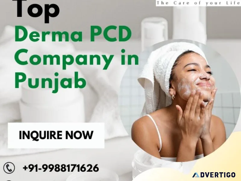 Derma pcd franchise company in punjab