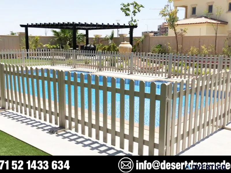Wooden fences suppliers and kids fences in uae