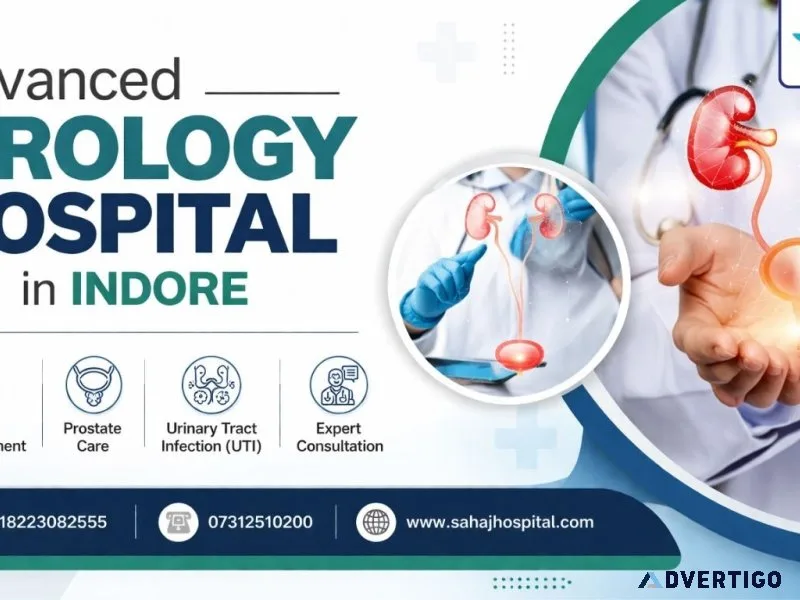 Advanced urology hospital in indore sahaj hospital