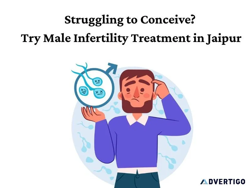 Struggling to conceive try male infertility treatment in jaipur