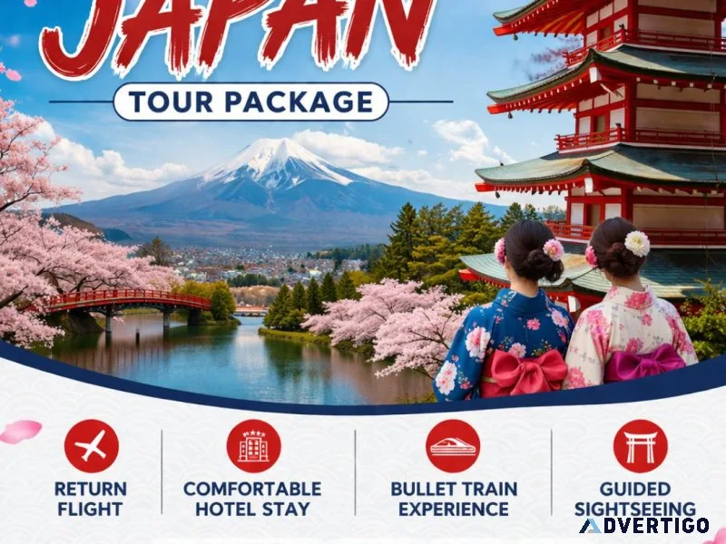 Save japan tour package book now 91 9090484850