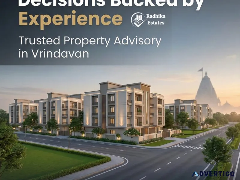Property for sale in vrindavan plots flats villas radhika
