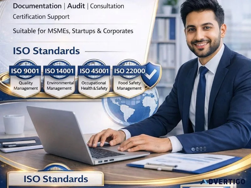 Iso certification in delhi