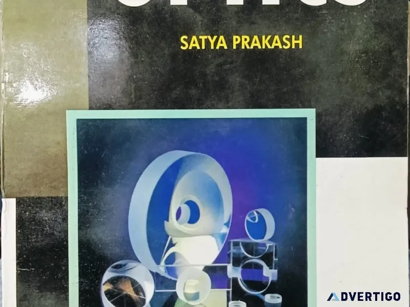 Comprehensive optics book for wave ray optics concepts