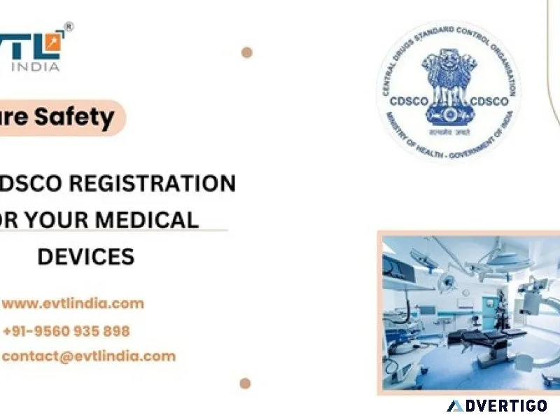 Cdsco registration consultants for medical device in india