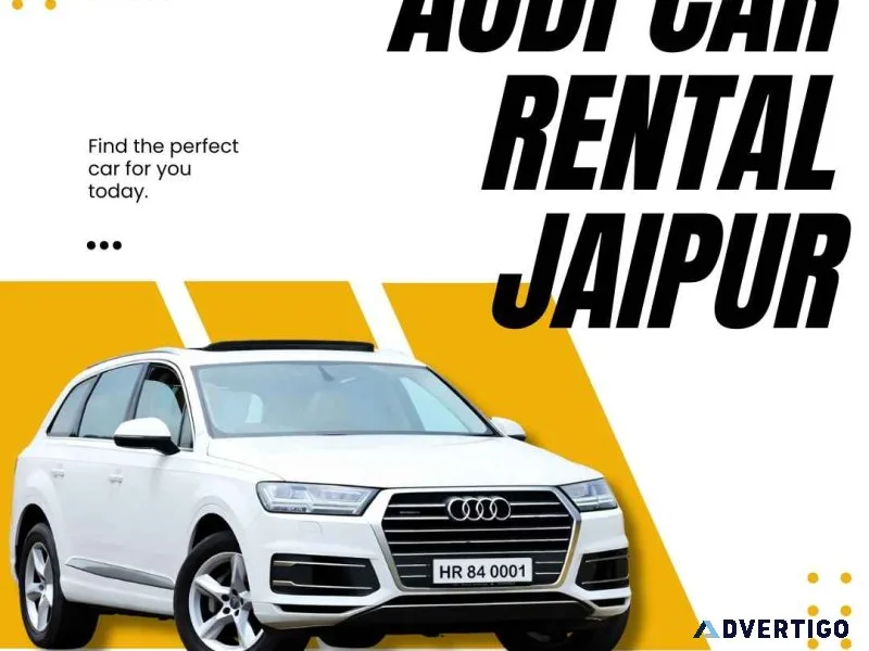 Audi car rental jaipur