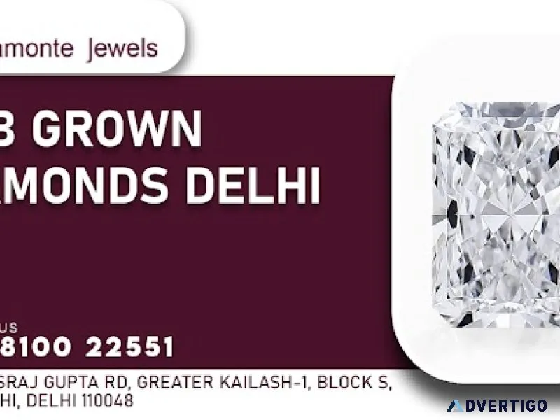 Lab grown diamonds in delhi certified lab diamond jewellery st