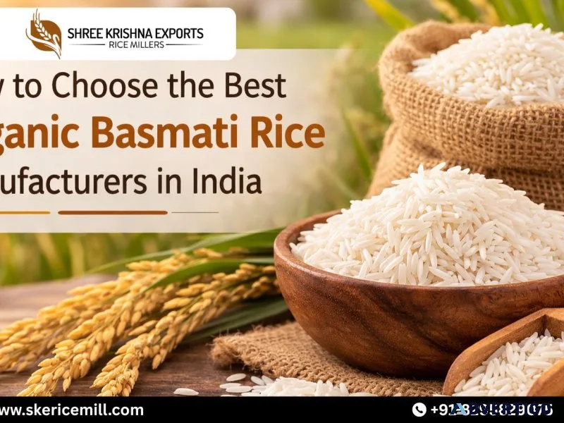 Best organic basmati rice manufacturers in india