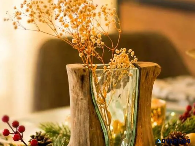Glass wood fire home decor for eyecatching interiors