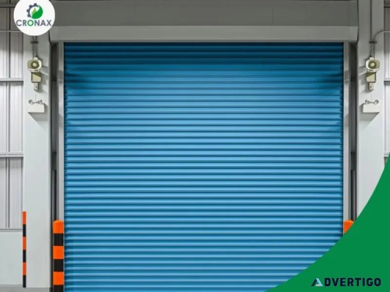 Galvanized rolling shutter for shops warehouses