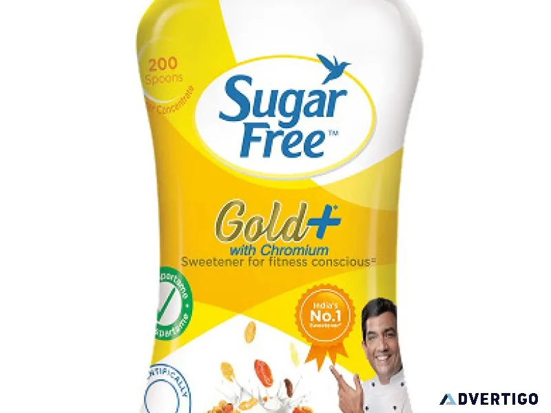 Sugar free gold powder with chromium