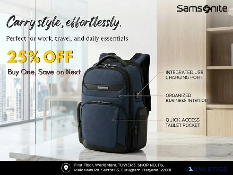 Samsonite Store in Gurgaon