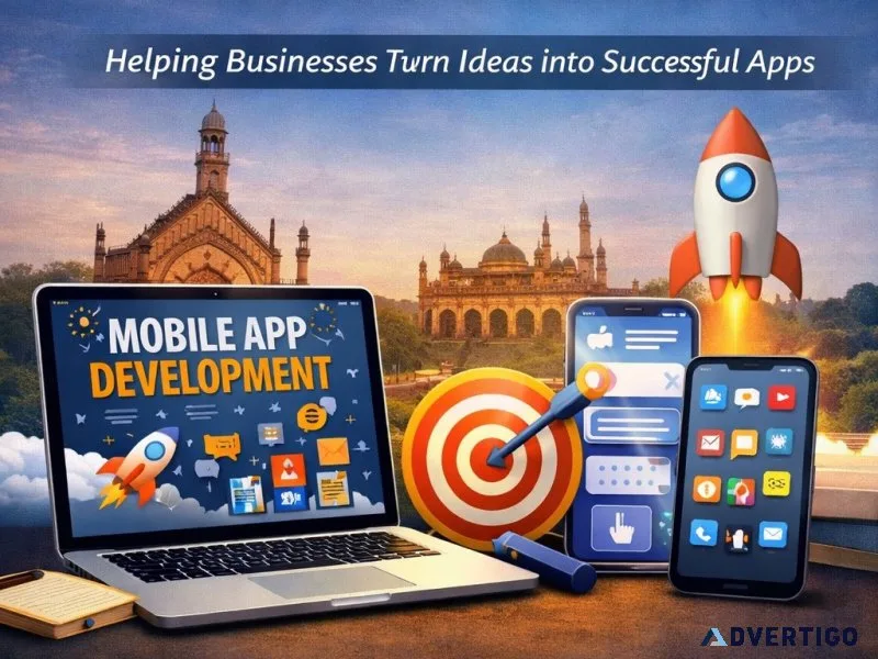 Best mobile app development services in lucknow for modern busin