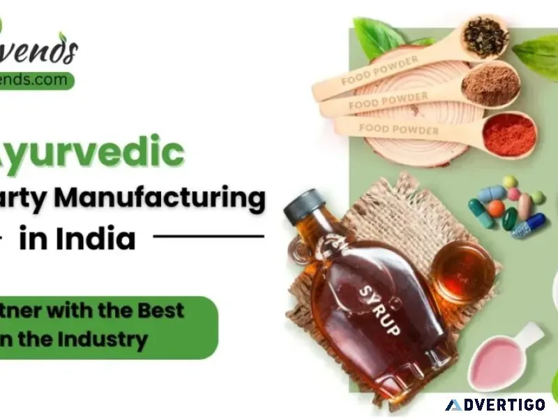 Ayurvedic third party manufacturing