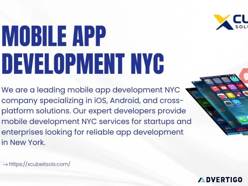 Expert mobile app development nyc xcubeitsolutions