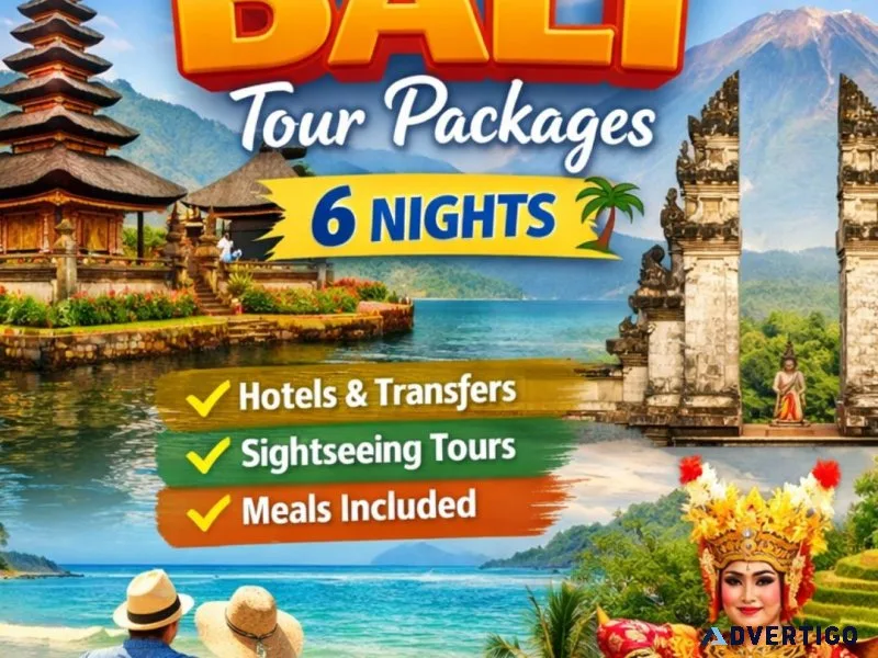 Affordable bali tour packages 6 nights call 91 9090484850