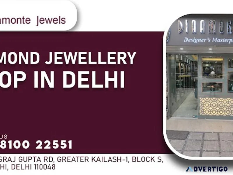 Best diamond jewellery shop in delhi exclusive designer coll