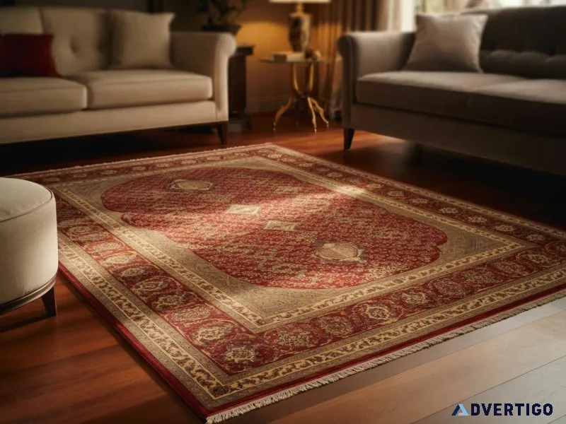 Jansons carpets showcases best persian carpets in delhi with tim