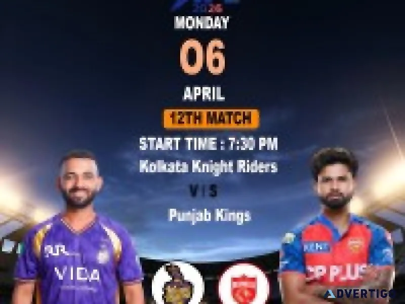 Kkr vs pbks exciting ipl match clash today 2026