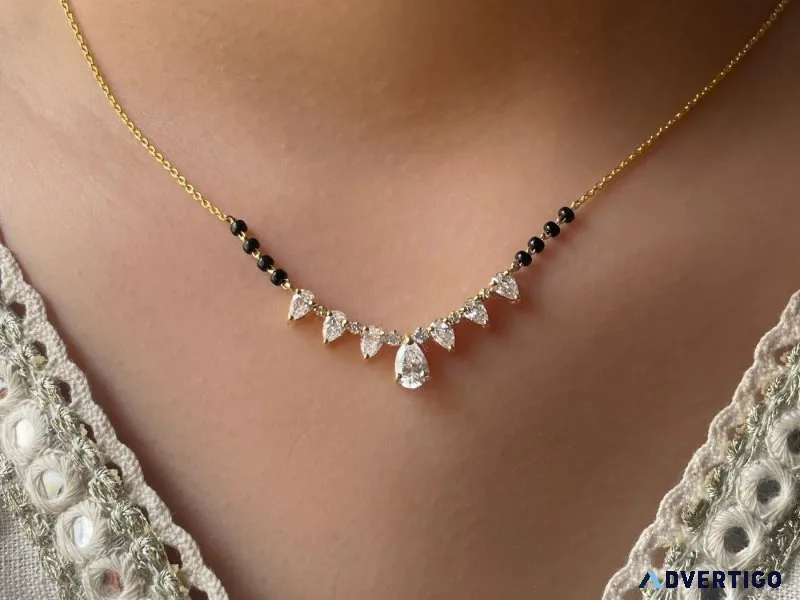 Buy modern minimal mangalsutra online at diai designs