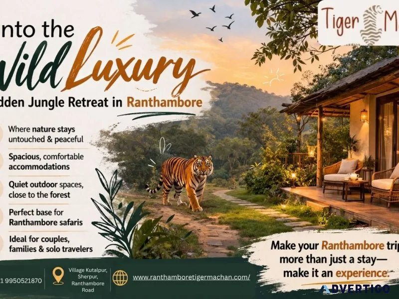 Into the wild luxury hidden jungle retreat in ranthambore