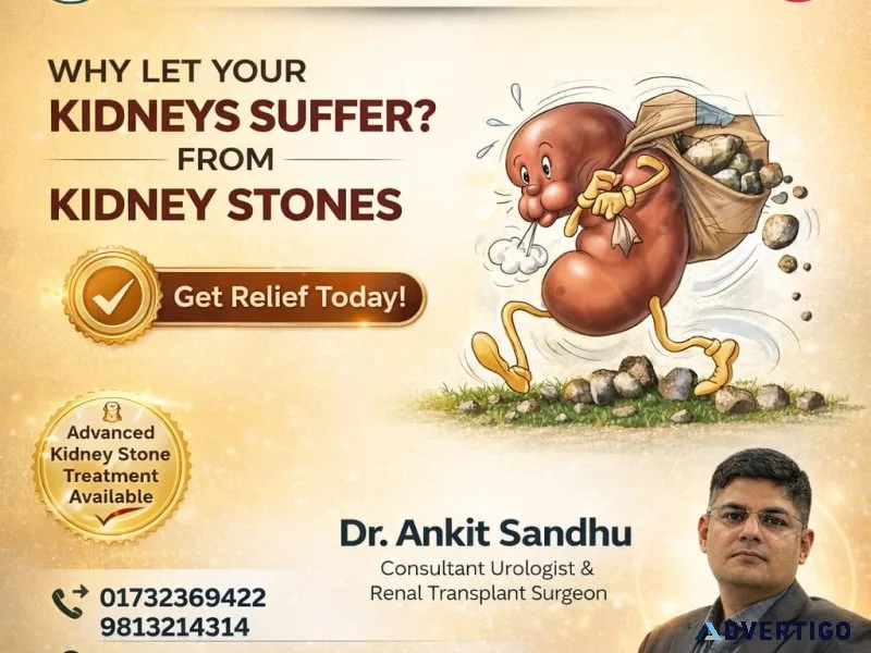 Which hospital is best for kidney stone treatment in yamunanagar