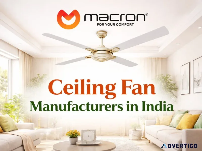 Top Ceiling Fan Manufacturers in India Ayan Enterprises