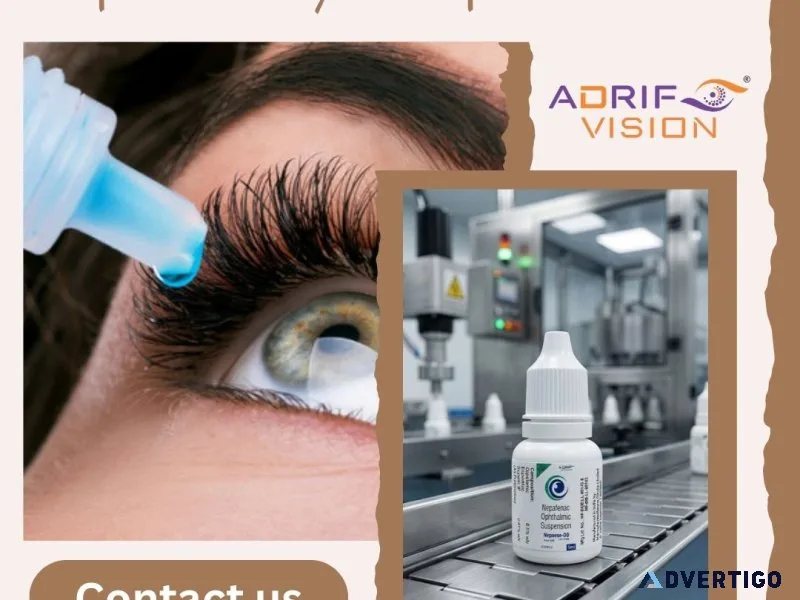 Nepafenac eye drops