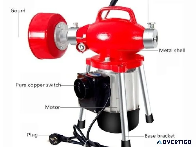 Portable multifunctional pipe cleaning machine