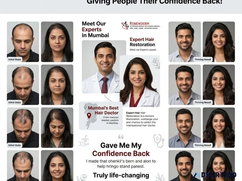 From thinning to thriving meet the best hair doctor in mumbai