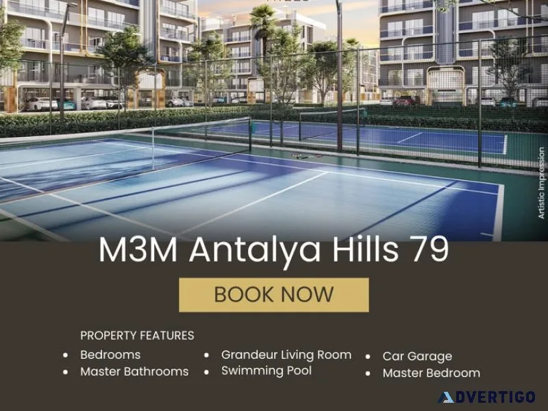 M3m antalya hills master plan sector 79 gurgaon details