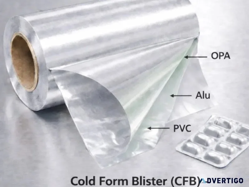 Cold Forming Blister Foil CFB AluAlu Manufacturer in Telangan