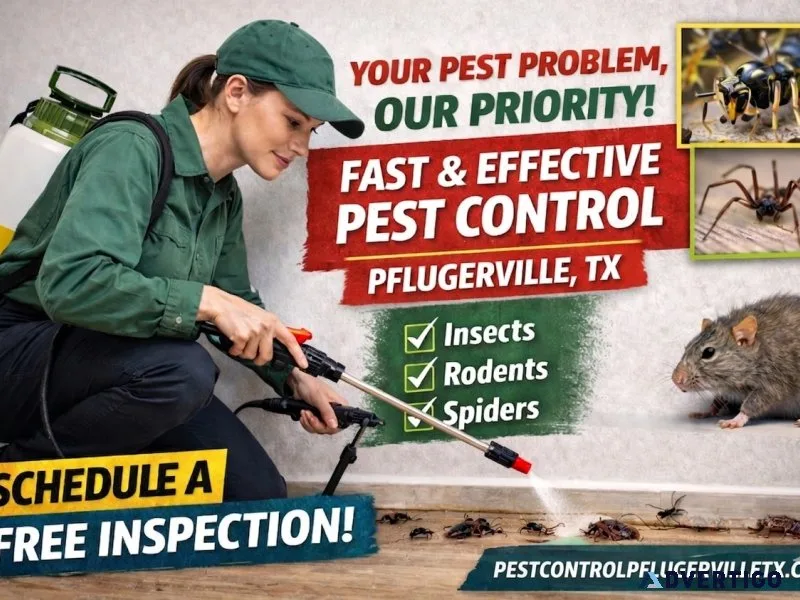 Pest control service in pflugerville tx