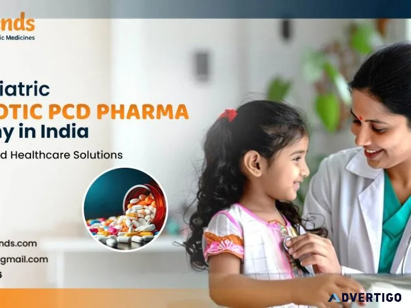 Antibiotic pediatric pcd company