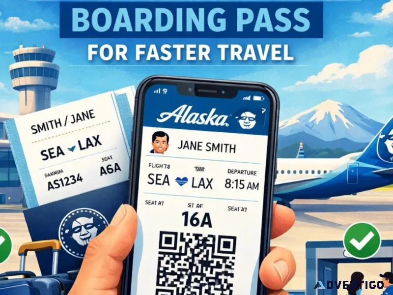Save alaska airlines boarding pass for faster travel