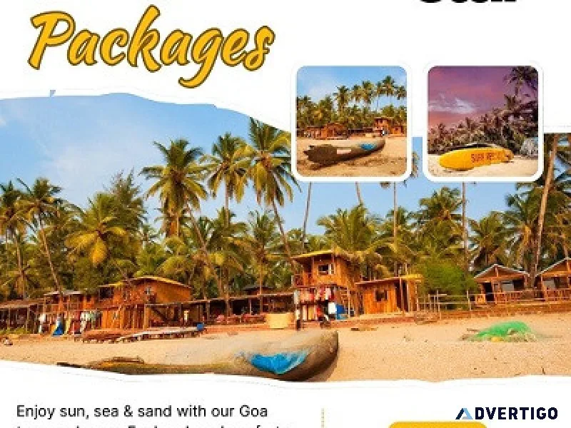 Book goa holiday tour packages