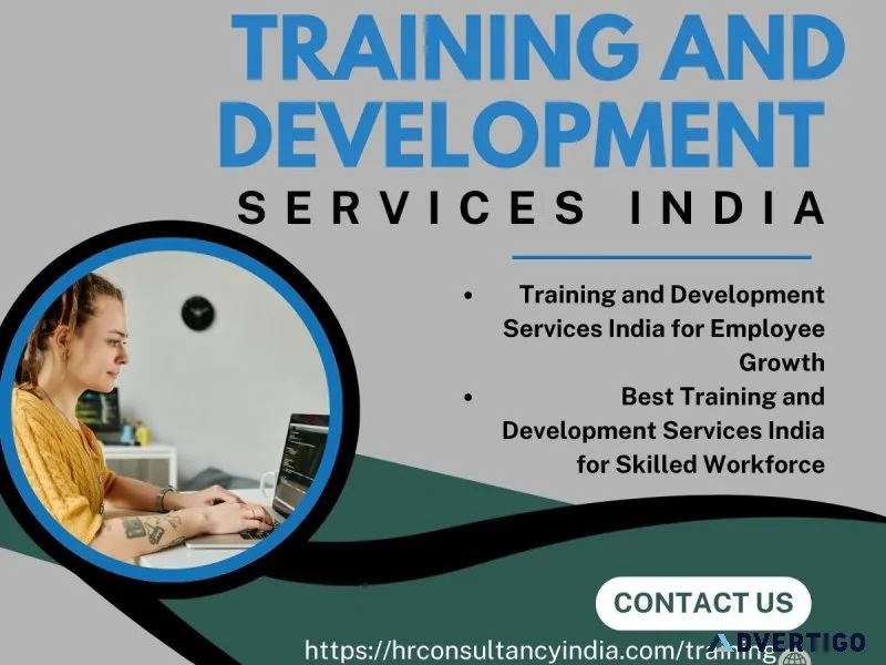 Training and development services india