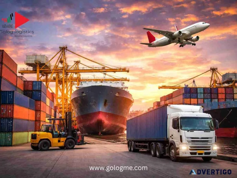Freight shipping services dubai reliable air sea land cargo