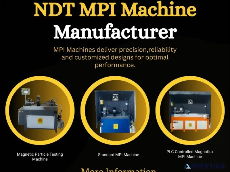 Mpi machine manufacturer in india magkraftndt