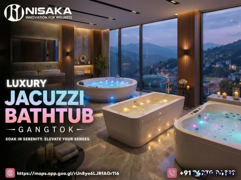 Luxury jacuzzi bathtub gangtok krishna enterprises