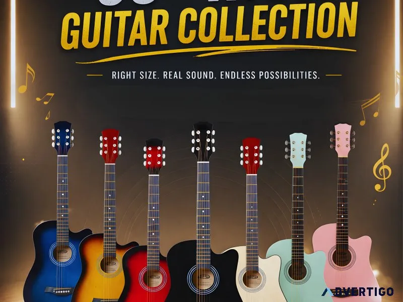 38 inch guitar compact lightweight perfect for beginners