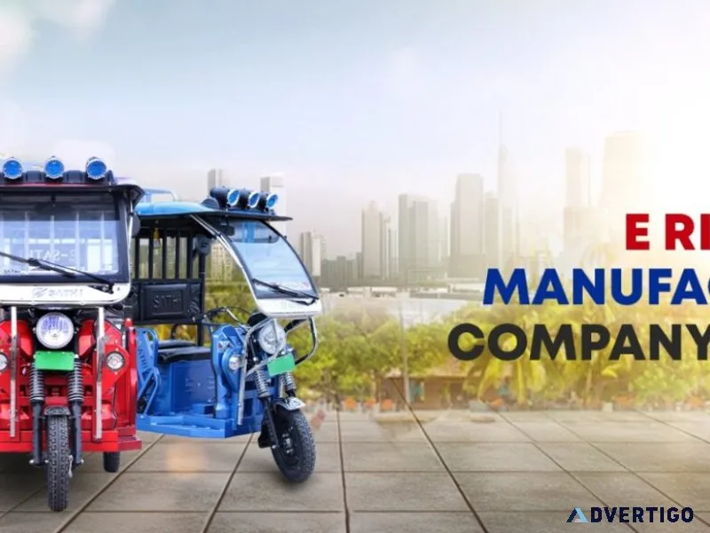 Explore the best electric rickshaw suppliers company sathi motor