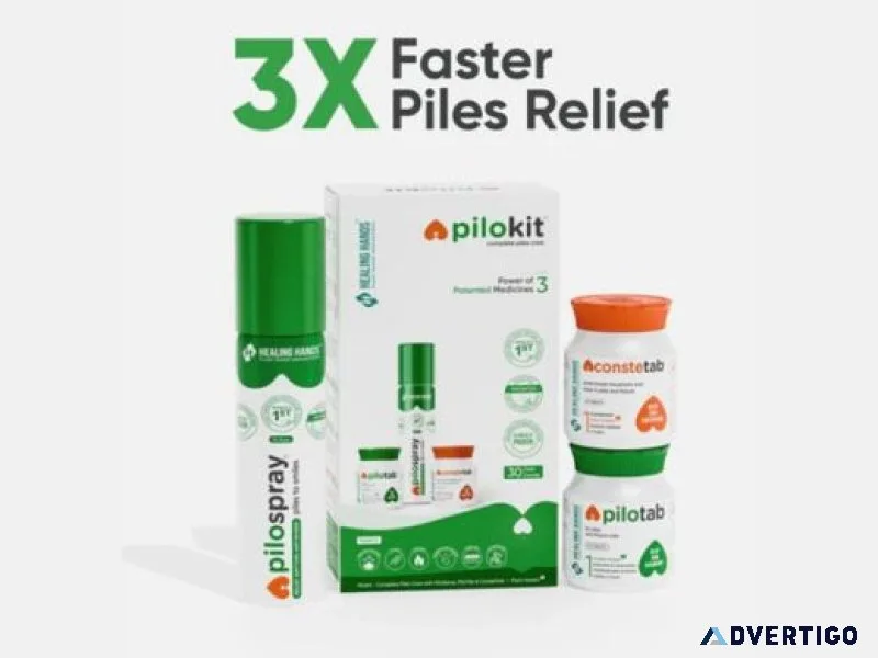 Complete 15 day piles treatment kit for daily comfort at home