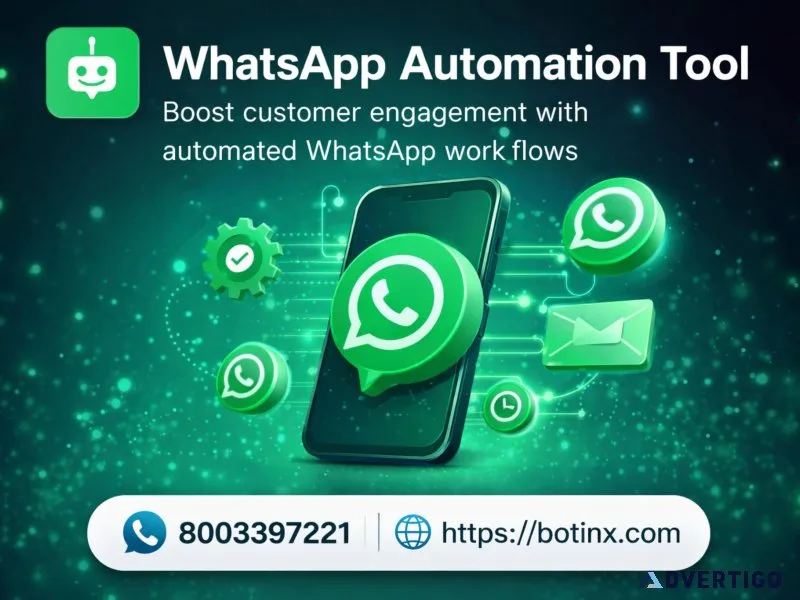 Whatsapp automation tool for business growth botinx