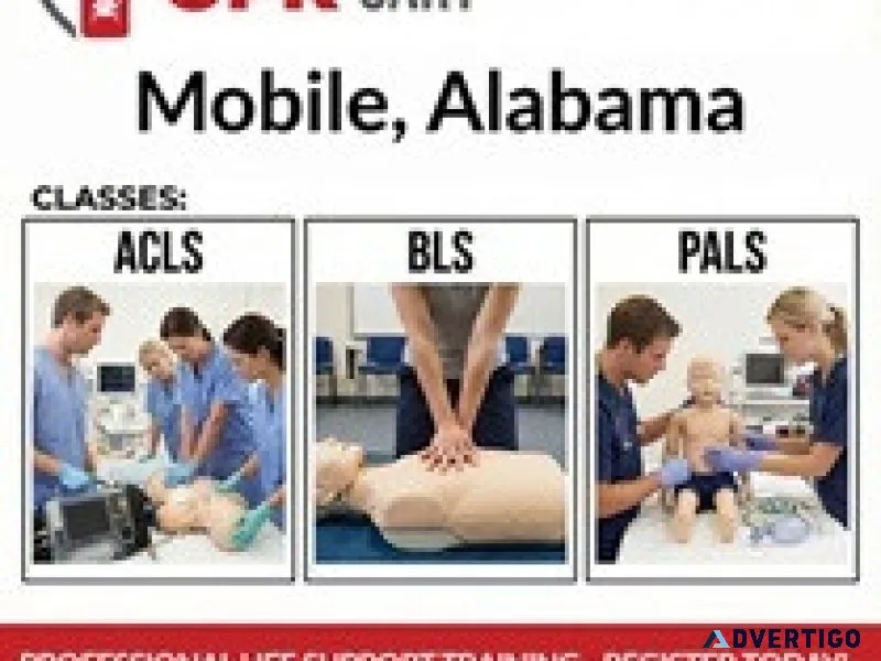 Mobile al cpr aha certification courses bls acls pals