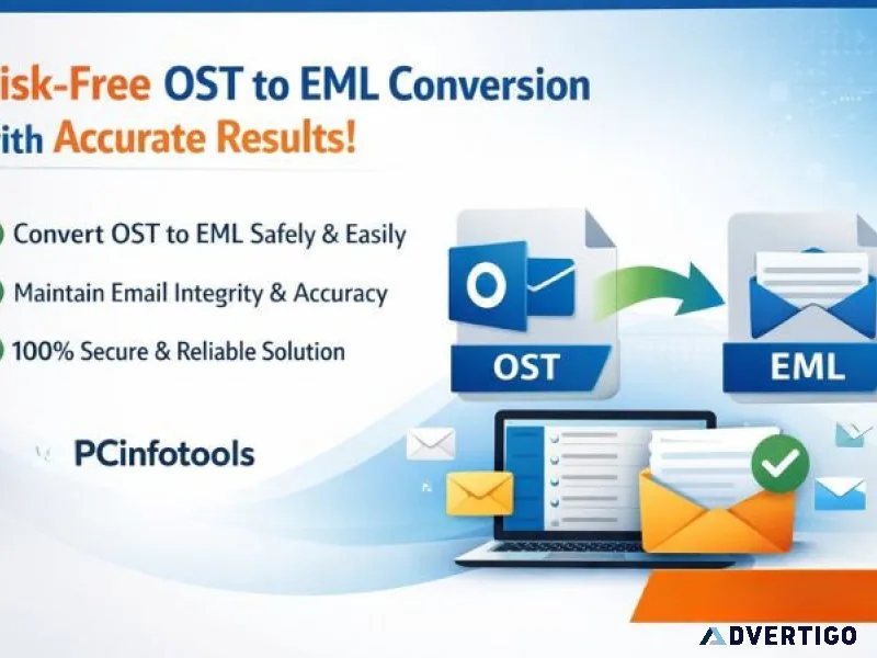 Riskfree ost to eml conversion with accurate results