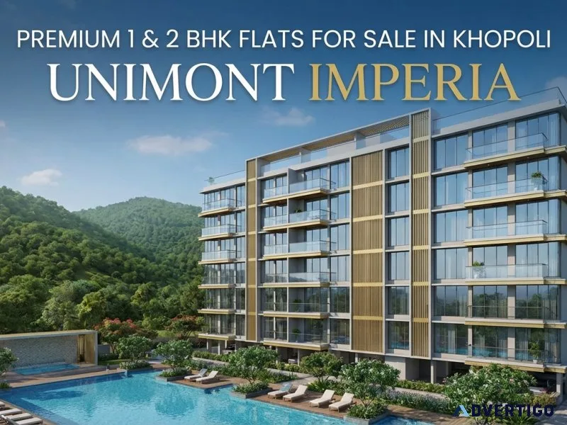 Premium 1 2 bhk flats for sale in khopoli unimont imperia