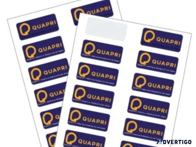 Custom sticker and label printing in bangalore