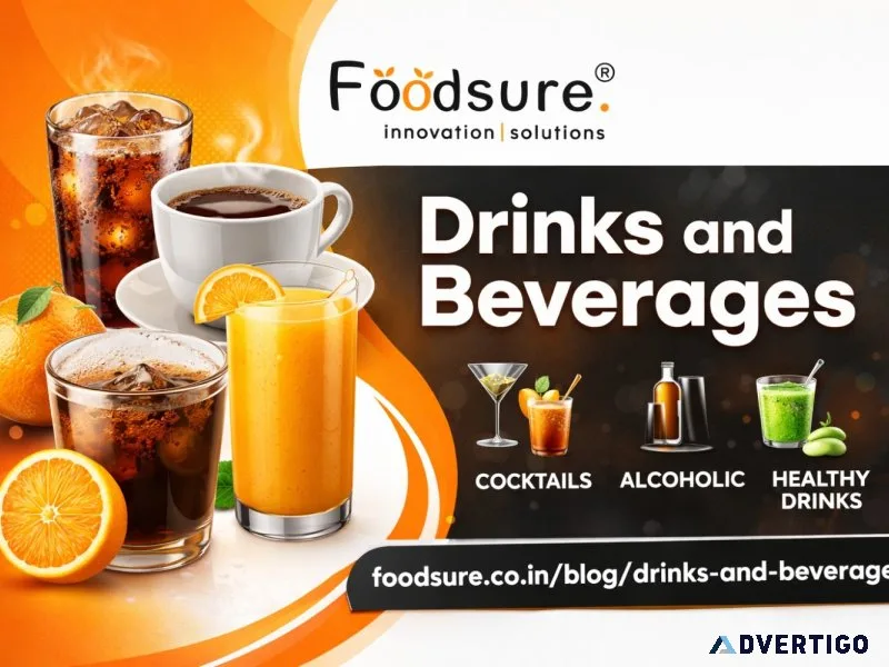 Drinks and beverages